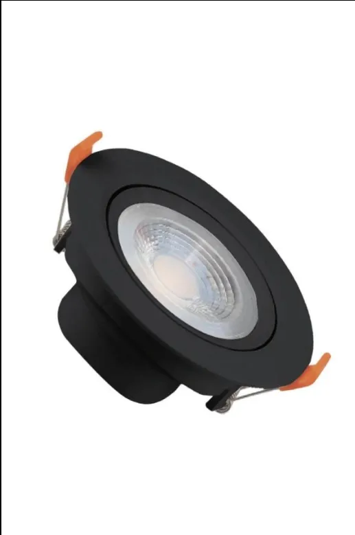 7W LAL LED SPOT ( SİYAH KASA) (GÜNIŞIĞI) 1